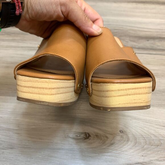 Cool Planet Steve Madden Womens Y2K Restore Platform Sandals Size 6.5M Brown - Picture 6 of 11